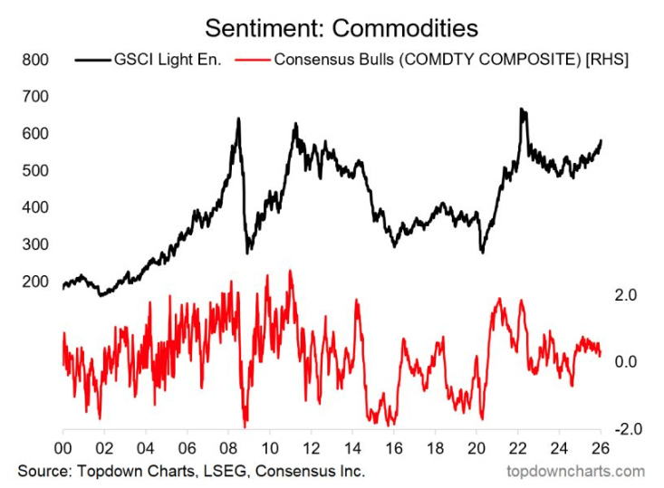 commodity sentiment not over long